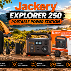 JACKERY Explorer 250 Portable Power Station