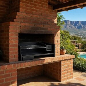 1200 TABLETOP-MILD-STEEL, 2,5MM MS BLACK - LOOSE-STANDING/INSERT BRAAI.