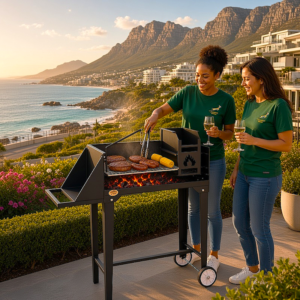 HOMEFIRES 700 (Light) Mobile Trolley Braai
