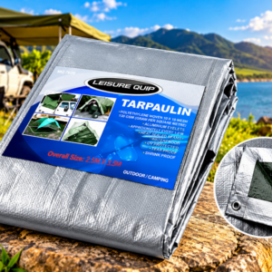 TARPAULIN SIZE 2,5M X 4,0M WITH REINFORCED CORNERS