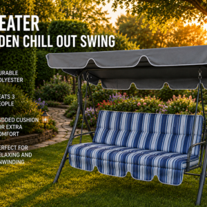 SEAGULL CHILL-OUT GARDEN SWING CHAIR- MAXIMUM WEIGHT CAPACITY: 320KG
