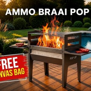 POP UP BRAAI AMMO 1,2M, 3CR12 SS