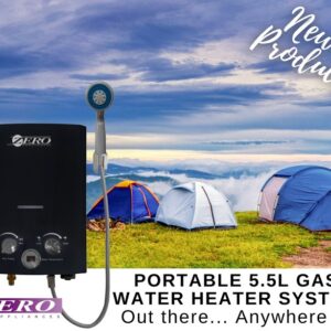 ZERO 5.5L PORTABLE GAS WATER HEATER SYSTEM