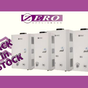 ZERO GAS WATER HEATER SYSTEMS - WHITE