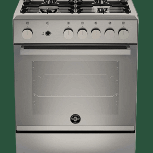 LA GERMANIA EUROPA 60CM STAINLESS-STEEL FULL GAS STOVE 4 BURN GAS OVEN & GAS GRILL