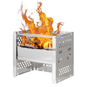 PORTABLE MULTI-PURPOSE WOOD STOVE BRAAI