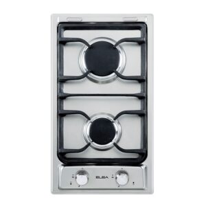 TOTAI 2 BURNER STAINLESS-STEEL GAS HOB