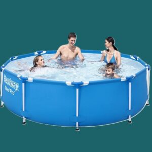 BESTWAY 305 X 76CM STEEL PRO FRAME POOL - 4.678 L - NO PUMP