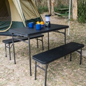 OZTRAIL IRONSIDE 3-PIECE GARDEN PATIO SET