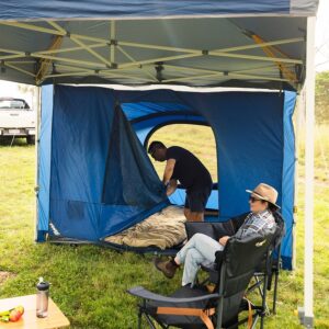 Oztrail Gazebo Portico Deluxe 3.0M + (OPTIONAL Deluxe 3.0 Gazebo with Hydro−Flow Anti Ponding Bars)
