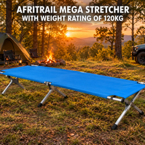 AFRITRAIL MEGA STRETCHER WITH WEIGHT RATING OF 120KG.