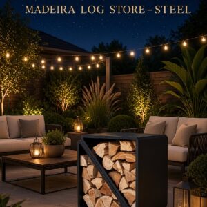 LA HACIENDA MADEIRA LOG STORE - STEEL