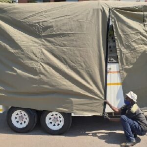 THE VENTER 2 BERTH HORSE BOX COVERS - MOTOR-HORSE BOX TRAILER ROYAL COVER- RIPSTOP NORMAL