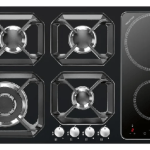 LOFRA 90cm BLACK LINE BUILT-IN COMBO HOB”POWER OF GAS WITH THE PRECISION OF INDUCTION”
