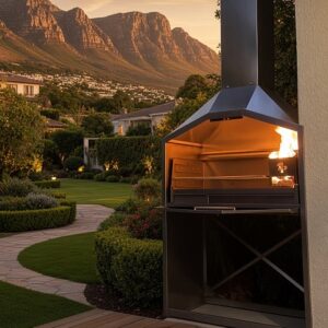 1000 FREE STANDING DELUXE BRAAI