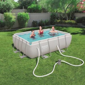 BESTWAY 2.82m x 1.96m x 84cm Steel Pro Max Rectangular Pool Set - 3662 L-56629