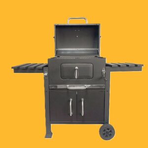 AFRITRAIL DELUXE ADJUSTABLE HEIGHT CHARCOAL BRAAI
