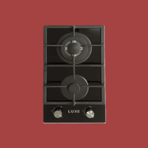 LUXE 30 CM BLACK BLACK GLASS BUILT-IN HOB