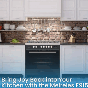 MEIRELES 90CM FREESTANDING GAS / ELECTRIC STOVE