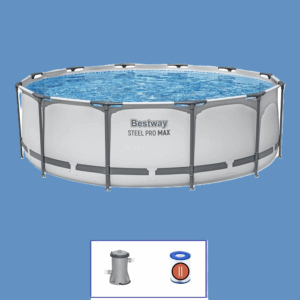 BESTWAY 3.66M X 1.00M STEEL PRO MAX FRAME POOL SET -9,150L (NO LADDER) - 56260