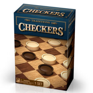 TRADITIONS CHECKERS BOARD GAME