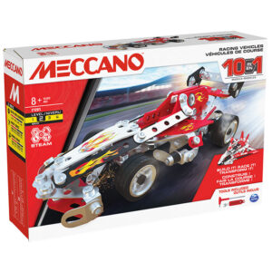 MECCANO MULTI 10-IN-1 MODEL SET - RACING VEHICLES