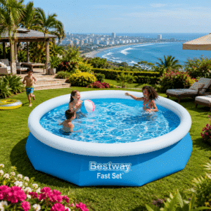 BESTWAY FAST SET 3.05M X 66CM POOL SET WITH FILTER PUMP-57458