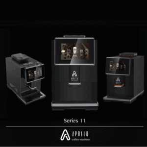 APOLLO COMMERCIAL COFFEE MACHINE – SERIES 11* BEAN-TO-CUP