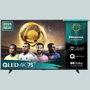 HISENSE 75" Q7Q 144HZ 4K UHD QLED GAMING SMART TV WITH DOLBY VISION