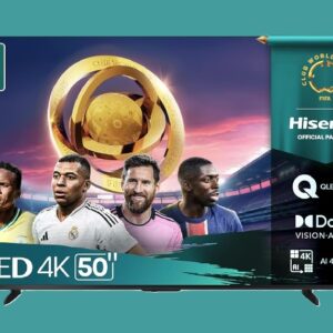 THE HISENSE - Tv 50" 127cm-UHD Smart 4K, ELED50A6Q