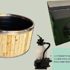 The “3-IN-1 WELLNESS HUB” THE ICE THERAPY PLUNGE TUB