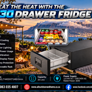 THE ALPICOOL 20L D30 DRAWER FRIDGE