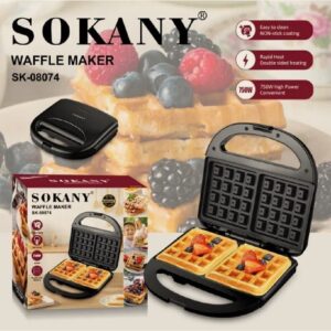 Sokany Dual Midi Belgian Waffle Maker