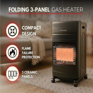 BENNETT READ 3 PANEL GAS HEATER