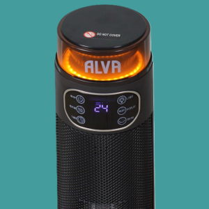 ELECTRIC TOWER FAN HEATER | LIGHT EFFECT DESIGN | LED DISPLAY PANEL | REMOTE CONTROL