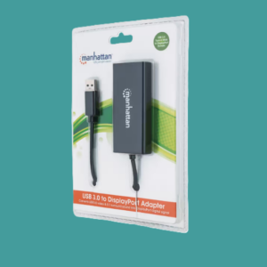 Manhattan SuperSpeed USB 3.0 to DisplayPort Adapter
