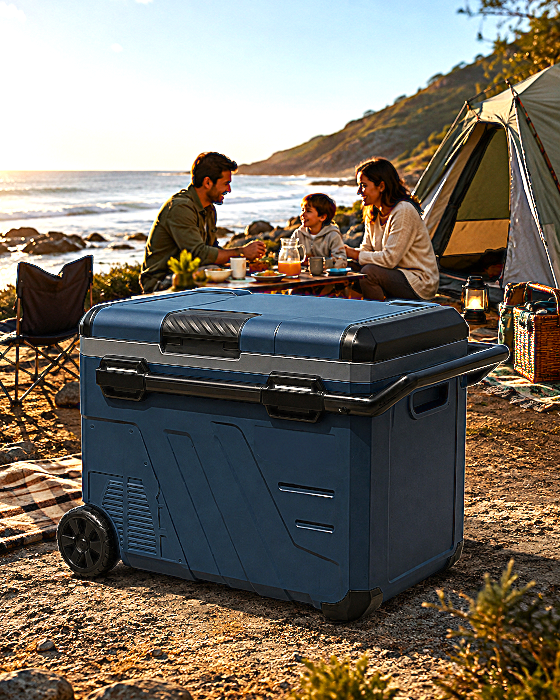 UPGRADE YOUR OVERLAND SETUP WITH THE TOTAI 45L ECO-CHILL FRIDGE/FREEZER