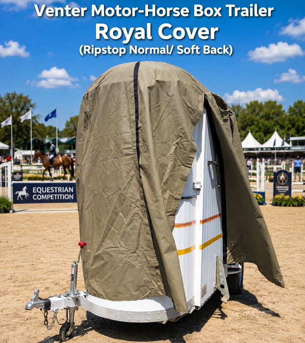 The Venter Motor-Horse Box Trailer Royal Cover (Ripstop Normal/ Soft Back)