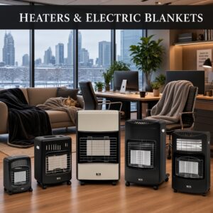 HEATERS & ELECTRIC BLANKETS