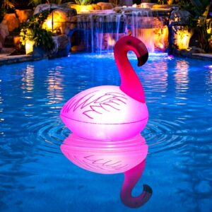 SEAGULL SOLAR INFLATABLE FLAMINGO LIGHT