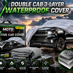 DOUBLE CAB 3-LAYER WATERPROOF COVER 483X197X146CM