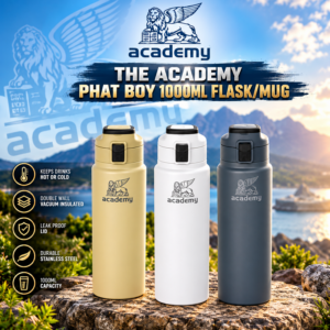 THE ACADEMY PHAT BOY 1000ML FLASK/MUG